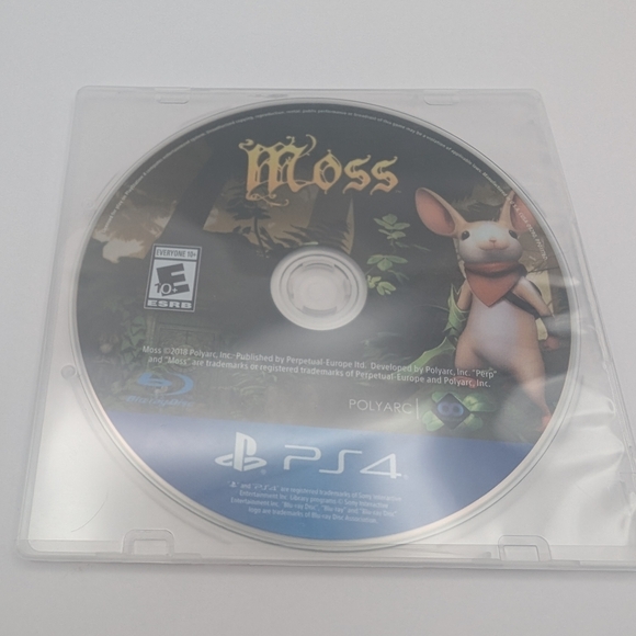 Polyarc Moss - Playstation 4 PS4 CD Only - Picture 2 of 2